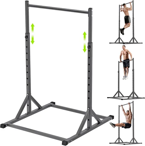 Miniatura 15 de SELEWARE Accesorios de jaula eléctrica, manijas de inmersión, estaciones de dominadas y accesorios de entrenamiento multiagarre Accesorio de barra
