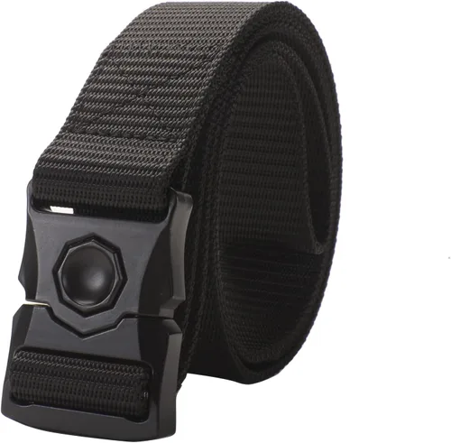 Miniatura 2 de Cinturones tácticos para hombre con hebilla de liberación rápida resistente