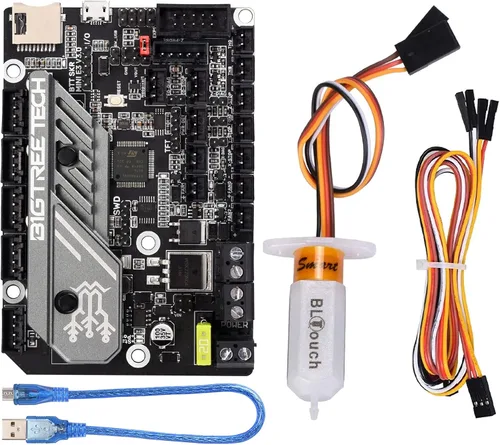 Miniatura 9 de BIGTREETECH SKR Mini E3 V2.0 - Placa de control de 32 bits con controlador UART TMC2209. Nueva actualización de la placa base de piezas de impresora