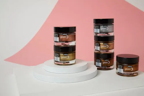 Miniatura 5 de Pebeo Cera dorada – Pasta dorada metálica, cera antigua para muebles, yeso, vidrio, papel, metal y más, suministros de arte y manualidades, tarro