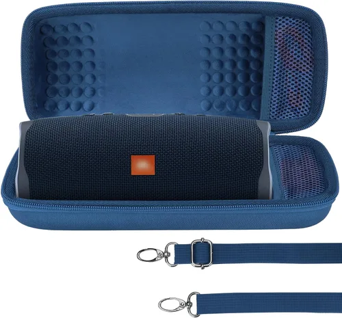 Miniatura 18 de Carcasa Rígida Lebakort Compatible con Altavoz JBL Charge 5 Charge 4 Impermeable (Carcasa Negra)
