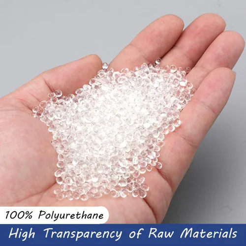 Miniatura 4 de Beduan Tubo de aire neumático 1/4 "OD compresor de aire transparente PU tubo de manguera para transferencia de fluido de agua 557.7 ft 557 pies