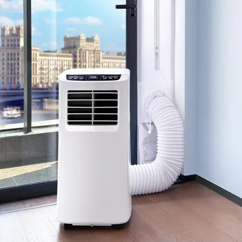 Miniatura 10 de LOVIGA Kit de ventilación portátil de aire acondicionado para ventana, kit de sellado 100% portátil de ventana de CA, se adapta a mangueras de 5 y 6