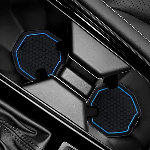 Miniatura 11 de Portavasos para automóvil compatible con accesorios Accord, posavasos impermeables, tapete antideslizante para portavasos de automóvil para Accord