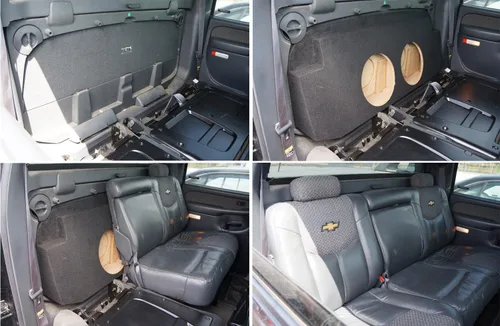 Miniatura 5 de American Sound Connection Chevy Avalanche 2002-2013 - Caja doble de 10 pulgadas