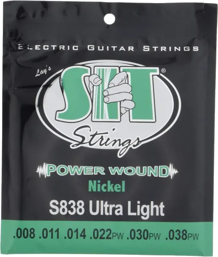 Miniatura 11 de SIT Strings - Cuerdas de guitarra eléctrica entorchadas de níquel Power Wound (S.I.T.), 7 cuerdas Extra Light 9-54, S7954