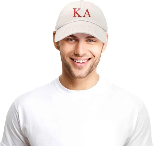 Miniatura 5 de DALIX Kappa Alpha Order - Gorra bordada, diseño de letras griegas