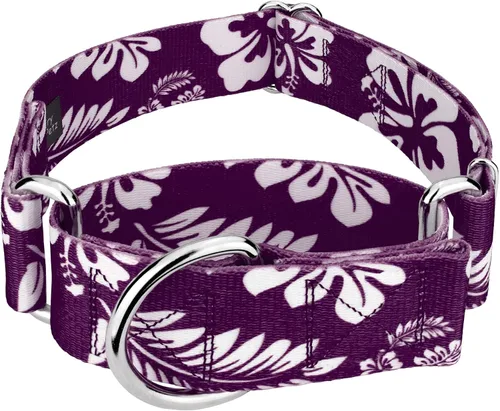 Miniatura 11 de Country Brook Petz HossFit Jr - Collar ancho Martingala para perro, colección Summer Breeze con diseños soleados (Anchors Away, M)