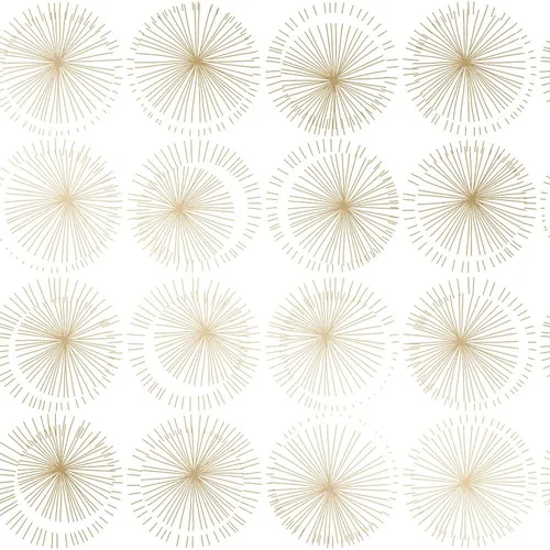 Tempaper Papel tapiz removible dorado metálico Goodbye Moon de 20.5 pulgadas x 16.5 pies, fabricado en los Estados Unidos