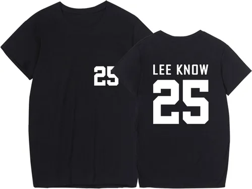 Miniatura 19 de Skz 5 Star Album Merch Shirt Felix Jisung Hyunjin Minho Bangchan Changbin Concerts Tee Rockstar 8th Tops