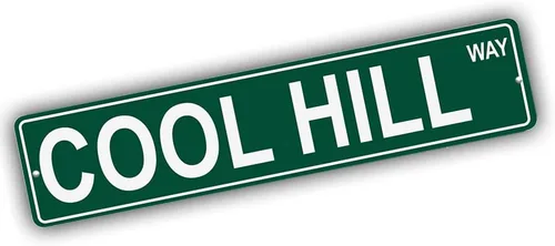 Miniatura 36 de Ohio Mountains Pick Your Mountain Compatible/repuesto para Acme Hill United States Mountain aluminio metal metal metal estilo letrero de calle