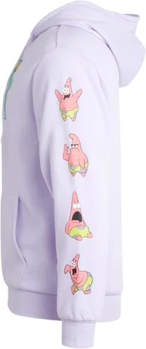 Miniatura 6 de Nickelodeon Sudadera de forro polar unisex de Bob Esponja - Sudadera con capucha para hombre y mujer