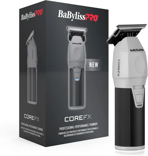 Miniatura 9 de BaBylissPRO COREFX - Recortadora de barba inalámbrica profesional para hombres con motor de alta velocidad de 6,800 RPM y hoja en T de acero
