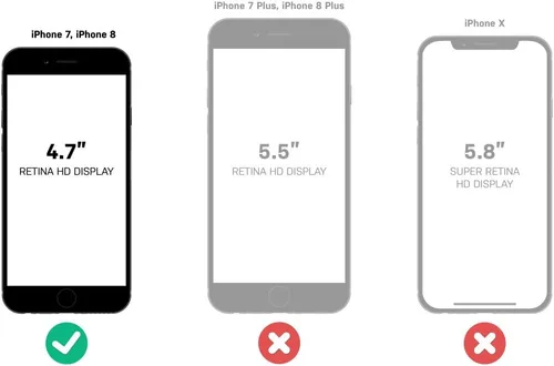 Miniatura 3 de OtterBox SYMMETRY CLEAR SERIES - Funda para iPhone 8 y 7