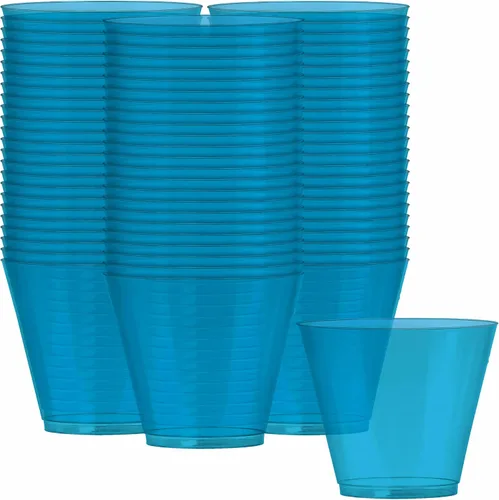 Miniatura 7 de amscan Vaso de plástico desechable BPP, talla única, azul