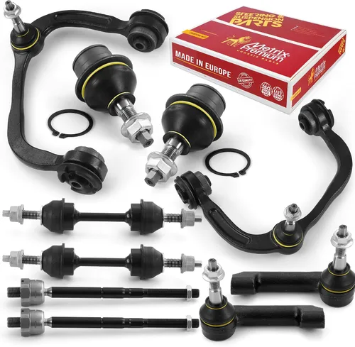 Miniatura 18 de Metrix Premium Chassis Parts - Kit de suspensión delantera de 10 piezas para BMW X5 2007-2013, BMW X6 2008-2014, reemplazo, fabricado en Europa