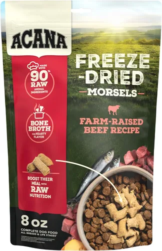 Miniatura 11 de ACANA - Alimento liofilizado para perros, guarnición, sin cereales, alto en proteínas, receta de pollo de granja, 8 onzas