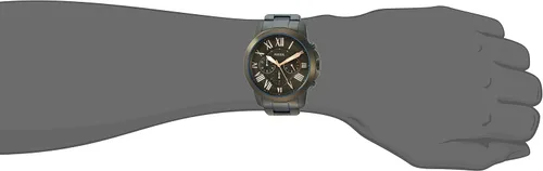 Miniatura 2 de Fossil - Reloj cronógrafo para hombre con placa de iones verdes talla única Verde