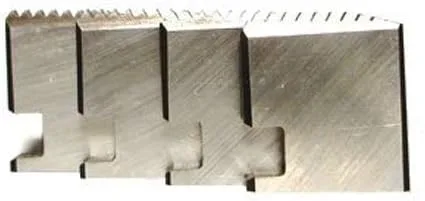 Miniatura 3 de Steel Dragon Tools 37880 Troqueles de tubo HSS de mano derecha 12-R de 1 pulgada compatibles con enhebrador de trinquete RIDGID 37400