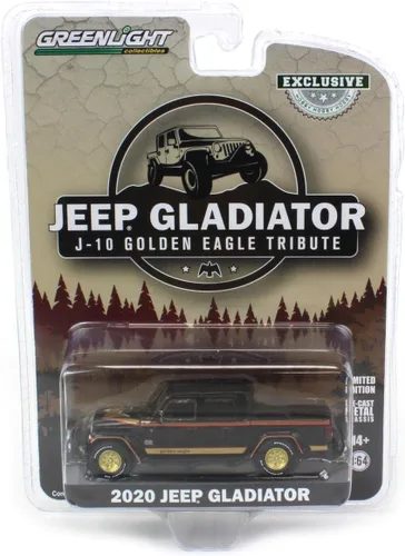 Miniatura 5 de Jeep Gladiator - J-10 Golden Eagle Tribute Diecast Modelo a Escala 1:64 - Greenlight