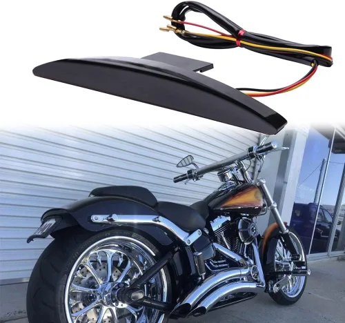 Miniatura 9 de DREAMIZER Luz Trasera LED para Motocicleta, Borde del Guardabarros, Luz de Freno con Señales de Giro para Sportster XL883N XL1200N XL1200V XL1200X