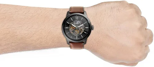 Miniatura 10 de Fossil - Reloj de pulsera automático y mecánico de estilo Townsman en acero inoxidable para hombre