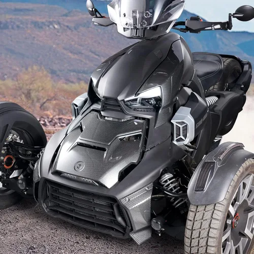 Miniatura 8 de A & UTV PRO Panel de fibra de carbono para Ryker, Hood Scoop para Can-Am Ryker & Ryker Rally Edition 2019-2024, puede am ryker 600 900 accesorios