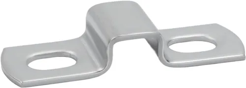 Miniatura 3 de Abrazadera de Correa de Tubo Cuadrado, Correa de Tubo en Forma de U de 0.44 x 0.34 Pulgadas, Acero Inoxidable 304, Soporte de Amarre de Poste