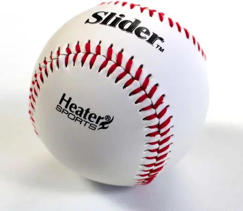Miniatura 2 de Heater Sports Slider Lite Pelotas de béisbol de cuero sintético por The Dozen