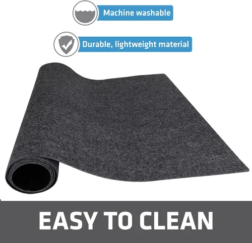 Miniatura 6 de Tapete Premium Drymate para Debajo del Fregadero, Tapetes Impermeables de Protección para Gabinetes de Cocina y Baño, Forros Absorbentes