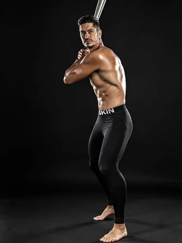 Miniatura 5 de DRSKIN Paquete de 5, 4, 3 o 1 pantalón de compresión para hombre, leggings deportivos, capa base, correr, atletismo, entrenamiento, activo