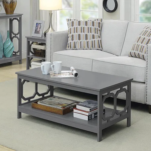 Miniatura 2 de Convenience Concepts Mesa de centro Omega, gris