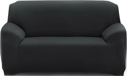 Miniatura 18 de Funda elástica para sofá de color sólido para sofá de 1/2/3/4 plazas, fundas para sofá modular en forma de L, protector de muebles con fundas