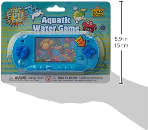 Miniatura 2 de Wild Republic Water Games - Juguetes sensoriales acuáticos, regalos para niños, juguetes de mano, 6 pulgadas, azul.