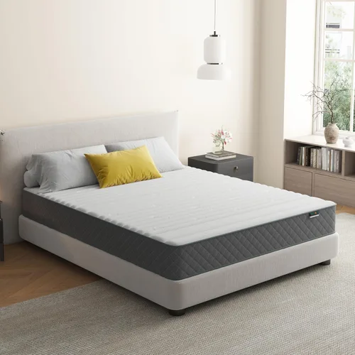 Miniatura 8 de PurrJoys Colchón Full Firme, Colchón Híbrido Full de 10 Pulgadas en una Caja con Espuma Viscoelástica de Gel, Resortes Internos de Bolsillo, Alivio