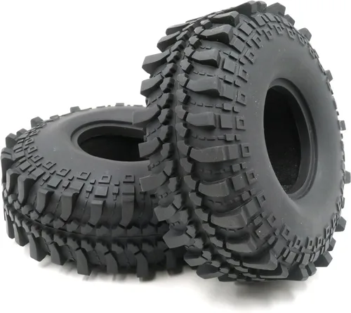 Miniatura 3 de 4pcs RC 2.2 Crawler Mud Terrain Neumáticos Super Grip Soft Neumáticos con inserto de espuma suave Altura: 145mm/5.7inch