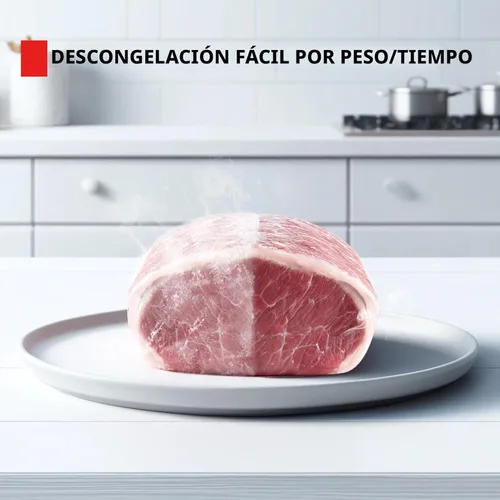 Miniatura 6 de TOSHIBA ML-EM09PA(BS) - Pequeño horno microondas con 6 menús automáticos, función de silencio y bloqueo para niños, iluminación LED, perfecto
