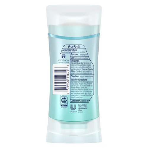 Miniatura 2 de Degree Desodorante Antitranspirante Avanzado, paquete de 4, Protección contra Sudor y Olor por 72 Horas, Shower Clean, Antitranspirante para Mujeres