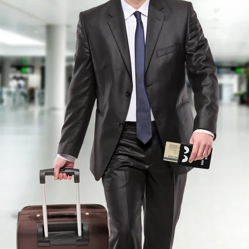 Miniatura 5 de Funda de piel sintética para pasaporte, con bloqueo RFID, tarjetero para mujeres y hombres, 01 no tocar, Cartera Rfid