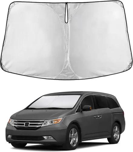 Miniatura 78 de EcoNour Parasol para parabrisas compatible con Hyundai Tucson 2016-2019 2020 2021, visera solar para parabrisas delantero y ventana, bloqueador