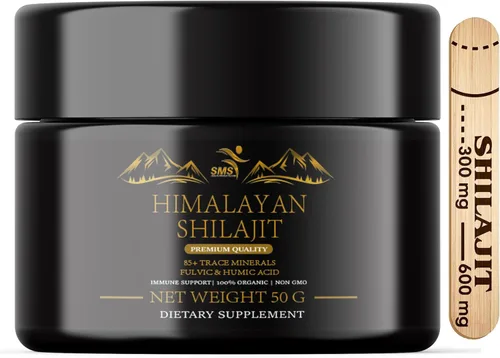 Miniatura 8 de Shilajit - Resina del Himalaya – Shilajit 100% puro de grado dorado con ácido fúlvico y más de 85 oligoelementos complejos para energía y apoyo