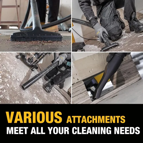 Miniatura 5 de DEWALT STEALTHSONIC - Aspiradora de tienda húmeda y seca de 10 galones, ultra silenciosa, resistente con accesorios, potente aspiradora al aire