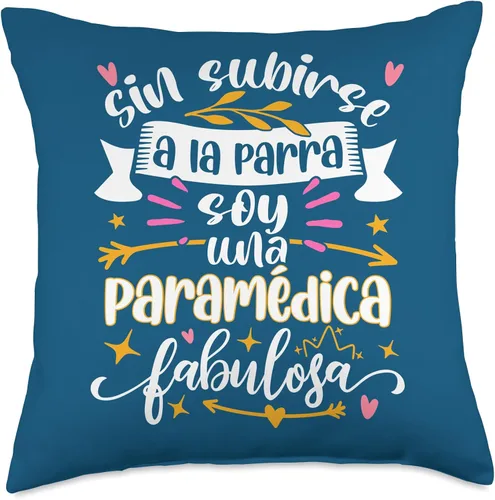 Miniatura 5 de Regalo Original Para Paramédica Paramedico Regalos Paramédica Fabulosa Divertido Mujer Enfermera de Ambulancia - Almohada (16 x 16 pulgadas)