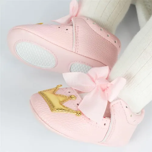 Miniatura 2 de Miamooi Zapatos planos Mary Jane para bebés y niñas zapatos de vestir con lazo princesa boda fiesta zapatos de primera calidad antideslizantes suela