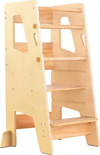 Miniatura 7 de OCODILE Torre de Pie para Niños Pequeños - Taburete Ayudante de Cocina con Altura Ajustable para Niños Pequeños - Taburete de Cocina Ideal para 2