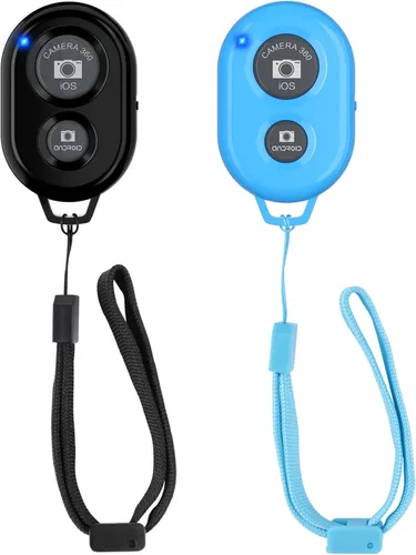 Miniatura 8 de Obturador remoto de cámara inalámbrico para smartphones (2 unidades), control remoto de cámara para teléfono compatible con iPhone/Android - Crea