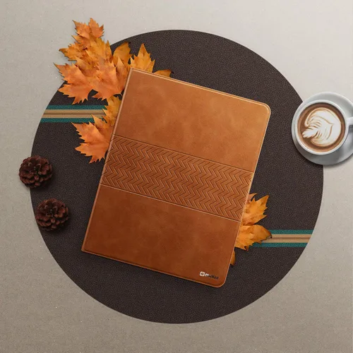 Miniatura 2 de auaua Funda para iPad Air de 11 pulgadas M3/M2 (2025/2024), iPad Air de 5ª/4ª generación (2022/2020) con soporte para lápices, apagado y encendido