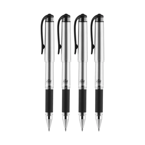 Miniatura 6 de uni-ball Paquete de 12 bolígrafos de gel retráctiles negros con puntos gruesos, 207 bolígrafos Signo Click son a prueba de fraude y los mejores
