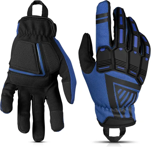 Miniatura 7 de Glove Station - Guantes de protección de impulso para hombre - Guantes de trabajo para pantalla táctil ideales para deportes y exteriores