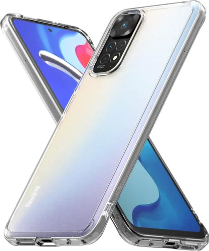 Ringke Fusion - Funda compatible con Redmi Note 11/11S 4G (6.43 pulgadas), parte trasera dura mate translúcida, a prueba de golpes, funda protectora